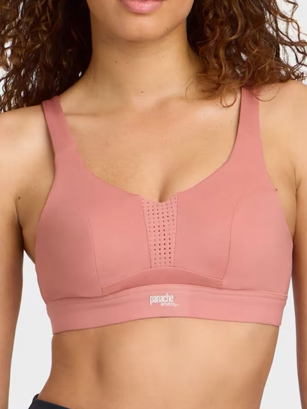 Panache Sport Women’s Endurance 5022 Non-Padded Wired Sports Bra Sienna Rose 38C